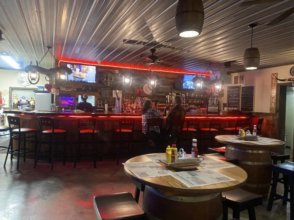 The bar at Mountain Cheers Grill Haus